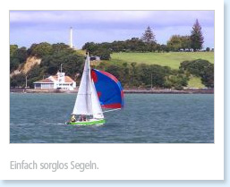 Einfach sorglos Segeln. Segel-Yacht